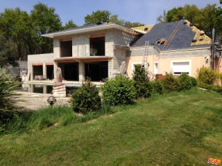 Construction d'une extension maison et garage chez un particulier à Sainte Luce sur Loire (44)