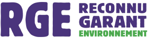 Logo RGE / Reconnu Garant de l'Environnement