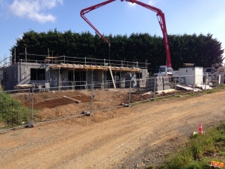 Construction de logements sociaux par La Nantaise d'Habitation (LNH) à Saint-Léger-les-Vignes (44)