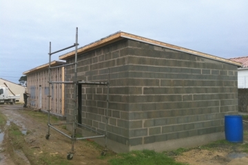 Construction d'une maison avec ossature en bois à Brétignolles-sur-Mer (85)