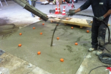 Création d'un macif en béton armé pour la mise en place d'un outil de production - Etablissement Labourie à St Herblain (44)